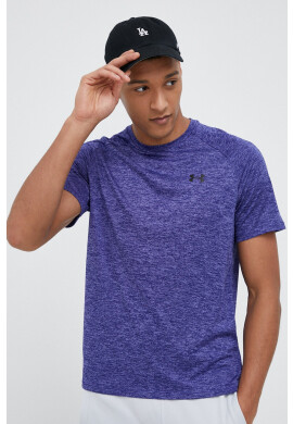 Under Armour Тениска за трениране в синьо с изчистен дизайн - Pepit.bg