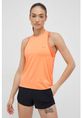 Under Armour Топ за трениране Knockout 2.0 в оранжево - Pepit.bg