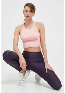 Under Armour Топ за трениране Rush Seamless в розово - Pepit.bg