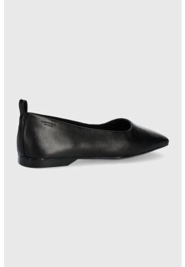 Vagabond Shoemakers Кожени балеринки Delia в черно - Pepit.bg
