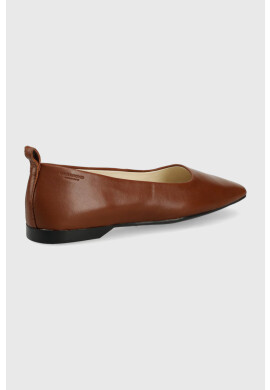 Vagabond Shoemakers Кожени балеринки Delia в кафяво - Pepit.bg