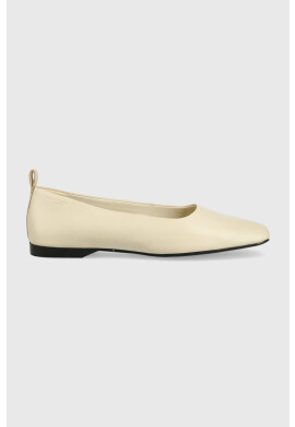 Vagabond Shoemakers Кожени балеринки Delia в бежово - Pepit.bg