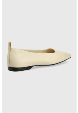 Vagabond Shoemakers Кожени балеринки Delia в бежово - Pepit.bg