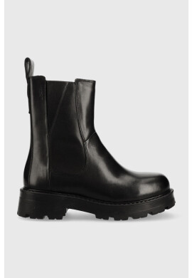 Vagabond Shoemakers Кожени боти челси Cosmo в черно с платформа с изолация - Pepit.bg
