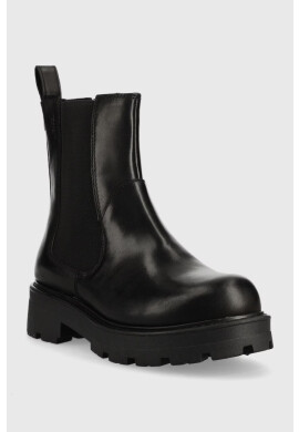 Vagabond Shoemakers Кожени боти челси Cosmo 2.0 в черно с платформа - Pepit.bg