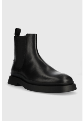 Vagabond Shoemakers Кожени боти челси Mike в черно - Pepit.bg