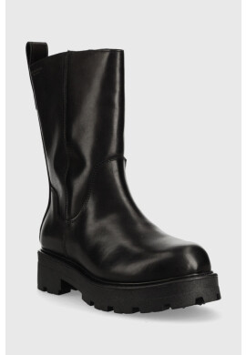 Vagabond Shoemakers Кожени боти Cosmo 2.0 в черно с платформа с изолация - Pepit.bg