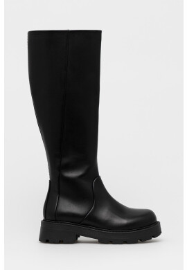 Vagabond Shoemakers Кожени ботуши Cosmo в черно с платформа - Pepit.bg
