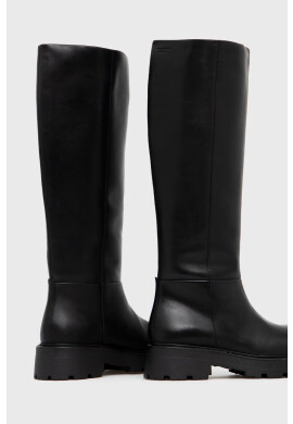 Vagabond Shoemakers Кожени ботуши Cosmo 2.0 дамски в черно с платформа - Pepit.bg