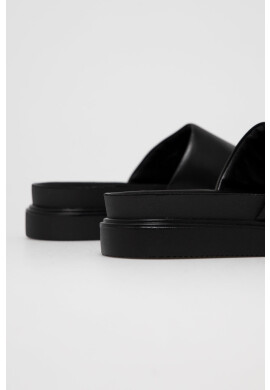 Vagabond Shoemakers Кожени чехли мъжки в черно - Pepit.bg