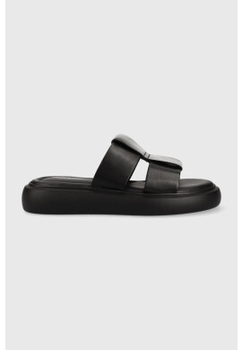 Vagabond Shoemakers Кожени чехли Blenda в черно с платформа 5519.201.20 - Pepit.bg
