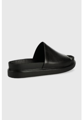 Vagabond Shoemakers Кожени чехли Erin в черно с платформа - Pepit.bg