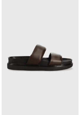 Vagabond Shoemakers Кожени чехли ERIN в кафяво - Pepit.bg