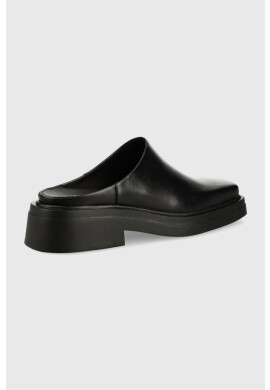 Vagabond Shoemakers Кожени чехли Eyra в черно с висок ток - Pepit.bg