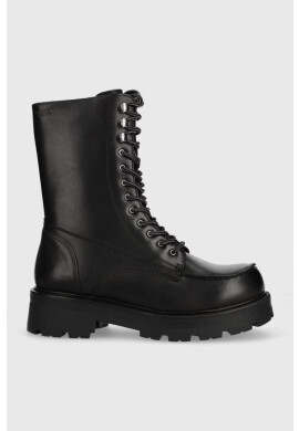 Vagabond Shoemakers Кожени кубинки Cosmo 2.0 в черно с платформа - Pepit.bg