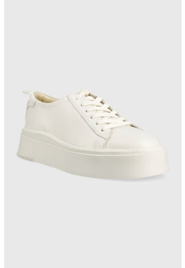 Vagabond Shoemakers Кожени маратонки STACY в бяло 5522.001.01 - Pepit.bg
