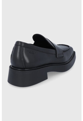 Vagabond Shoemakers Кожени мокасини дамски в черно с равна подметка - Pepit.bg