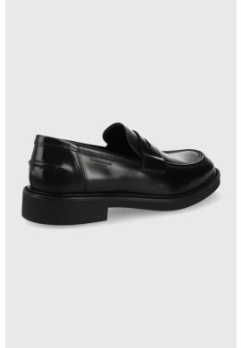 Vagabond Shoemakers Кожени мокасини Alex M мъжки в черно - Pepit.bg