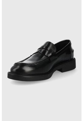 Vagabond Shoemakers Кожени мокасини Alex M мъжки в черно - Pepit.bg