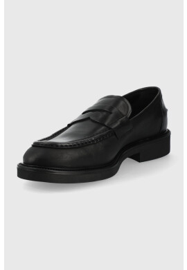 Vagabond Shoemakers Кожени мокасини Alex M мъжки в черно - Pepit.bg