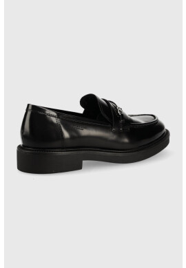 Vagabond Shoemakers Кожени мокасини Alex W в черно с равна подметка - Pepit.bg
