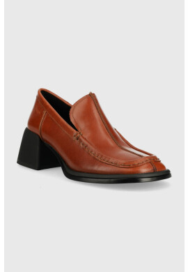 Vagabond Shoemakers Кожени мокасини ANSIE в кафяво с равна подметка - Pepit.bg