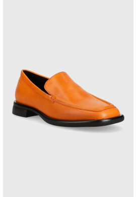 Vagabond Shoemakers Кожени мокасини BRITTIE в оранжево с равна подметка 5451.001.44 - Pepit.bg