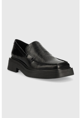 Vagabond Shoemakers Кожени мокасини EYRA в черно с равна подметка 5350.214.20 - Pepit.bg