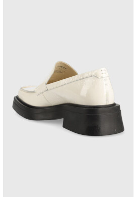 Vagabond Shoemakers Кожени мокасини Eyra дамски в черно с платформа - Pepit.bg
