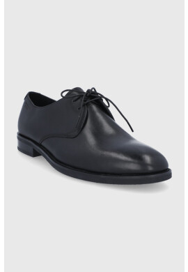 Vagabond Shoemakers Кожени половинки обувки Percy мъжки в черно - Pepit.bg