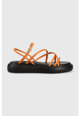 Vagabond Shoemakers Кожени сандали Blenda в оранжево с платформа 5519.801.44 - Pepit.bg