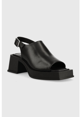 Vagabond Shoemakers Кожени сандали HENNIE в черно 5537.101.20 - Pepit.bg