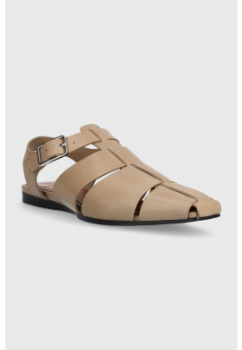 Vagabond Shoemakers Кожени сандали WIOLETTA в бежово 5501.101.09 - Pepit.bg