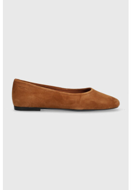 Vagabond Shoemakers Велурени балеринки JOLIN в кафяво 5508.040.27 - Pepit.bg