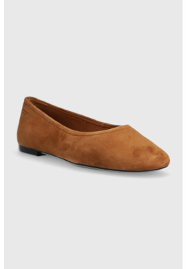 Vagabond Shoemakers Велурени балеринки JOLIN в кафяво 5508.040.27 - Pepit.bg