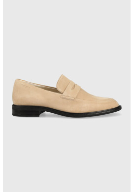 Vagabond Shoemakers Велурени мокасини Frances 2.0 в бежово с равна подметка 5406.140.11 - Pepit.bg