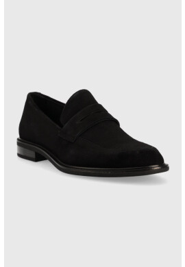 Vagabond Shoemakers Велурени мокасини FRANCES 2.0 в черно с равна подметка 5406.140.20 - Pepit.bg