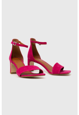 Vagabond Shoemakers Велурени сандали Luisa в червено 5312.440.46 - Pepit.bg
