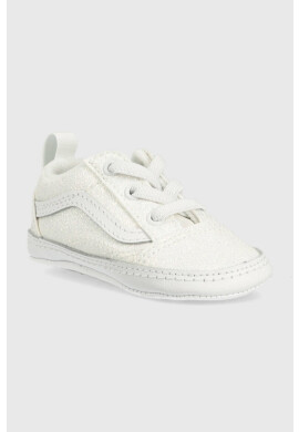 Vans Бебешки обувки IN Old Skool Crib GLTR WHITE в бяло - Pepit.bg