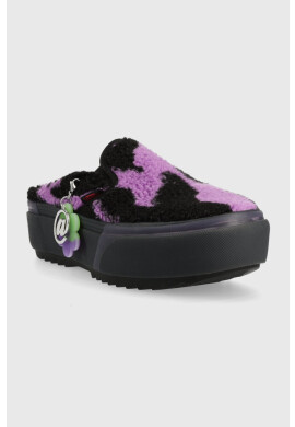 Vans Чехли Classic Slip-On Mule Stacked X IRENEISGOOD в лилаво с платформа VN0A4BVZBMB1 - Pepit.bg