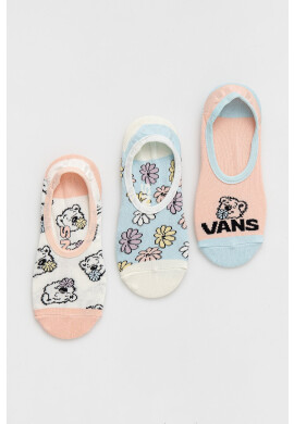 Vans Чорапи (3 броя) в оранжево - Pepit.bg