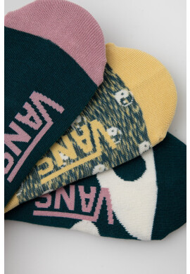 Vans Детски чорапи в зелено - Pepit.bg