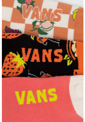 Vans Детски чорапи LET THERE BE FRUIT CANO CALYPSO CORAL (3 чифта) в оранжево - Pepit.bg