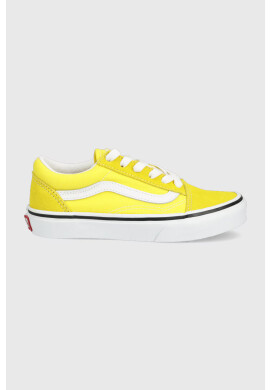 Vans Детски ниски кецове в жълто - Pepit.bg