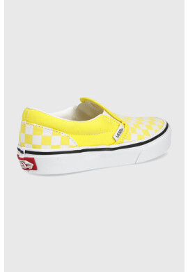Vans Детски ниски кецове в жълто - Pepit.bg