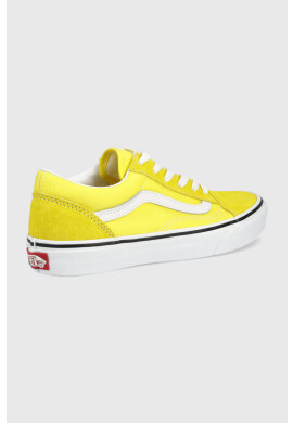 Vans Детски ниски кецове в жълто - Pepit.bg