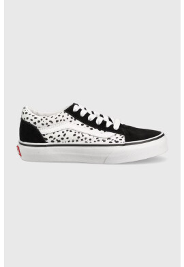 Vans Детски ниски кецове в черно - Pepit.bg