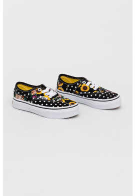 Vans Детски ниски кецове в черно - Pepit.bg