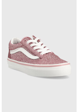 Vans Детски ниски кецове в черно - Pepit.bg