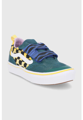 Vans Детски ниски кецове в зелено - Pepit.bg